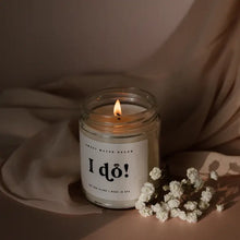Load image into Gallery viewer, I Do! Soy Candle - Clear Jar 9 oz