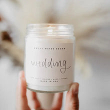 Load image into Gallery viewer, Wedding Soy Candle - Clear Jar - 9 oz