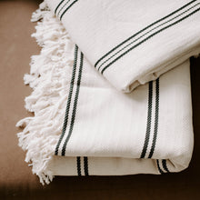Load image into Gallery viewer, Taylor Turkish Throw Blanket - Three Stripe