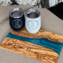 Load image into Gallery viewer, Olive Wood and Epoxy Board~Coeur d Alene