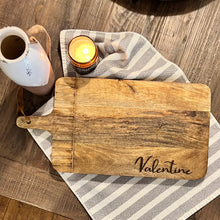Load image into Gallery viewer, Carved Cutting Board Tall