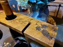 Load image into Gallery viewer, Wine Caddy with Two Wine Glasses