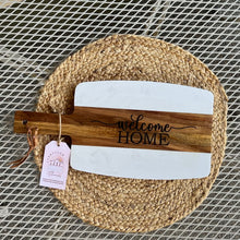 Load image into Gallery viewer, Marble and Acacia Wood Charcuterie Board