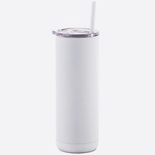 Load image into Gallery viewer, Skinny Tumbler with Straw