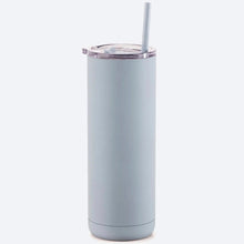 Load image into Gallery viewer, Skinny Tumbler with Straw