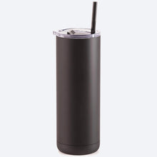 Load image into Gallery viewer, Skinny Tumbler with Straw