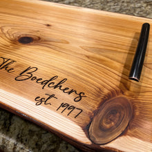 Load image into Gallery viewer, Handmade Charcuterie Board- Two Sizes