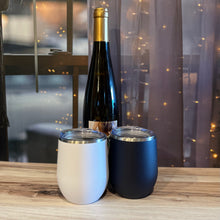 Load image into Gallery viewer, Custom Wine Tumbler with Straws