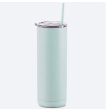 Load image into Gallery viewer, Skinny Tumbler with Straw