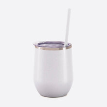 Load image into Gallery viewer, Custom Wine Tumbler with Straws