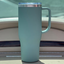 Load image into Gallery viewer, Soft Matte Personalized 40 Oz Tumbler with Handle