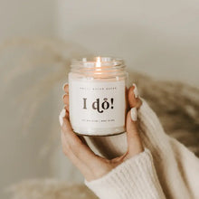Load image into Gallery viewer, I Do! Soy Candle - Clear Jar 9 oz

