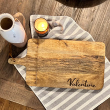 Load image into Gallery viewer, Carved Cutting Board Tall
