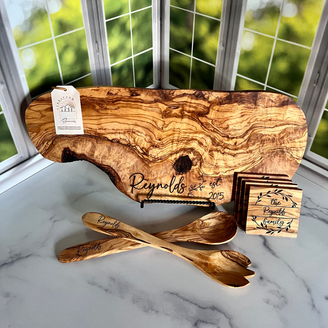 Customized Serving Board Only