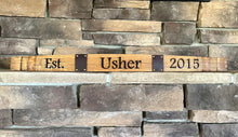Load image into Gallery viewer, Wine Stave With Family Name and Est Date
