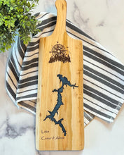 Load image into Gallery viewer, Cherry Wood Live Edge Serving Boards with Handle
