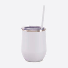 Load image into Gallery viewer, Custom Wine Tumbler with Straws
